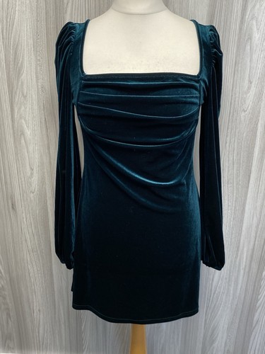 Cider emerald green - emerald, ruched
