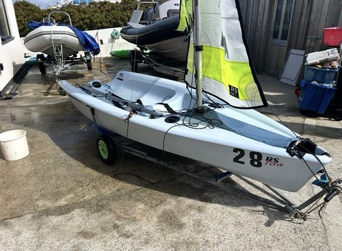 Feva sailing dinghy - feva, with