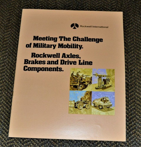 Vtg 1977 adv rockwell - 1977,