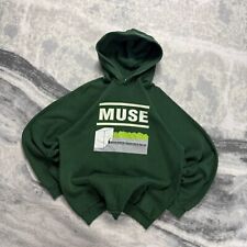 Vintage Screen Stars Muse 2001 Origin of Symmetry Green Pullover Size XL Hoodie