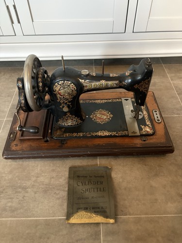 Antique jones family hand - jones, cs