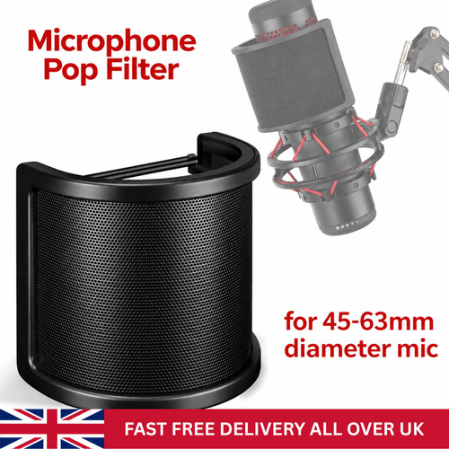Mic pop filter layer compact - layer,