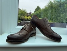 New Jasper Conran Brown Leather Brogues Shoes  Size 9