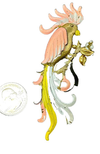 Figural stylized enameled - stylized,