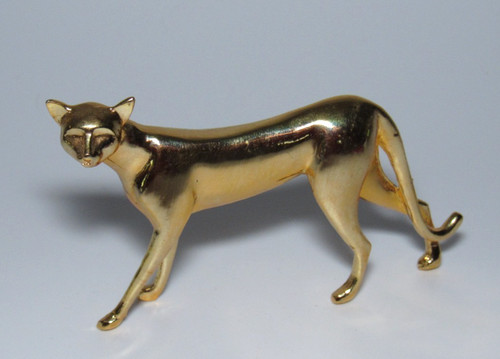 Art deco gold franklin mint - art,