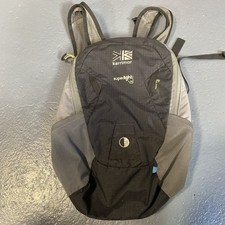 Karrimor Super Light 10 Rucksack Backpack Day Pack Travel Bag Black Grey Unisex