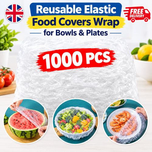 Reuseable elastic food covers - elastic,
