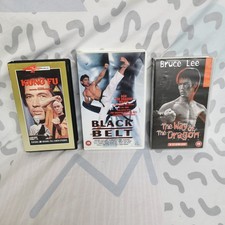 3x Bruce Lee VHS Video Tapes