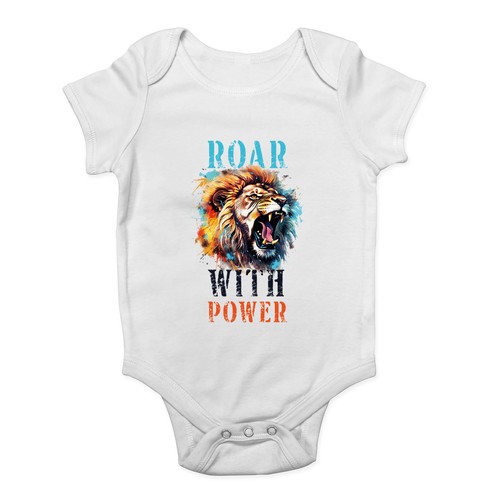 Roar with power lion - king, of