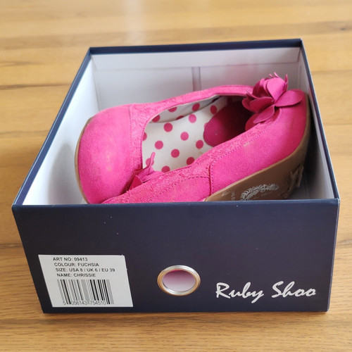 Ruby shoo chrissie - chrissie, fuchsia