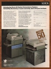 1988 Xerox 50 Series Copiers
