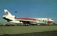 Aircraft postcard Cal Air
