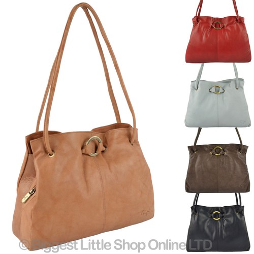 Ladies soft leather shoulder - ladies,