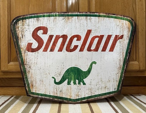 Sinclair dino gasoline metal - sinclair,