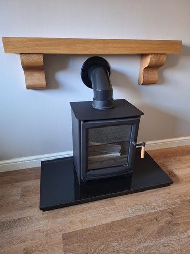 Bioethanol cast iron stove - iron,