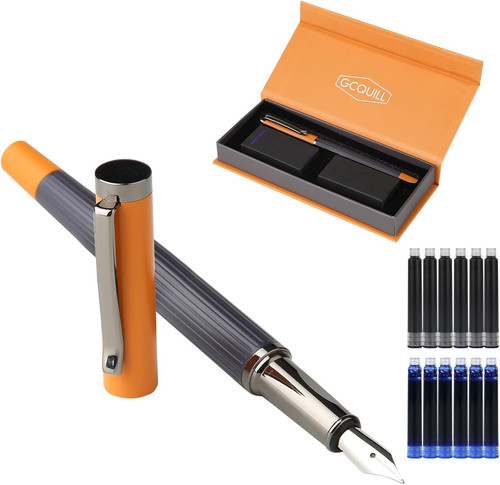 Quill fountain pen set - quill,