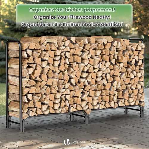 Firewood log rack - firewood,