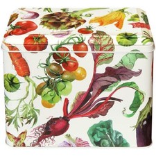 Emma Bridgewater Vegetable Garden Storage Tin Rectangular Shaped with Hinged Lid