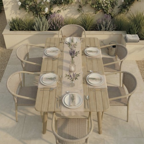 Garden dining set seater - dining, 6