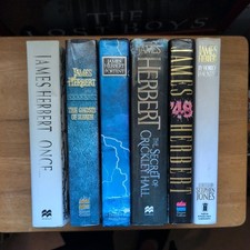 6 x James Herbert  Hardback