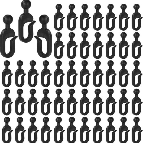 50pcs gazebo curtain hooks - 50pcs,
