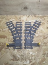 Lego Train City Left and Right Hand Switching Track Junction Points. C/W Lever