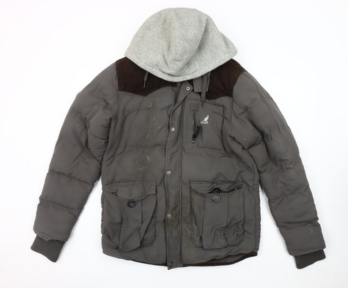 Mens size kangol grey - uk,