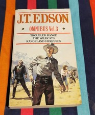 J.T.Edson Omnibus Volume 3 Paperback Book Published by Corgi Books in 1990