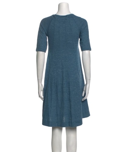 Ganni teal blue - blue, heathered