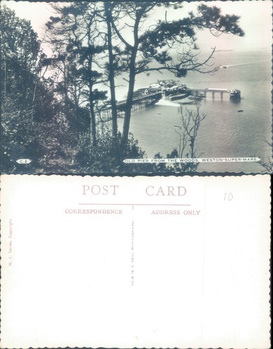 Old pier from the woods - the, weston