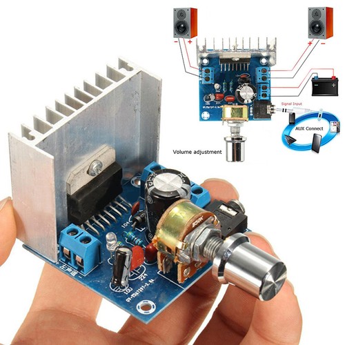 12v tda7297 dual channel - 12v,