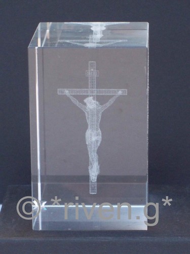 Crystal laser block jesus - laser,