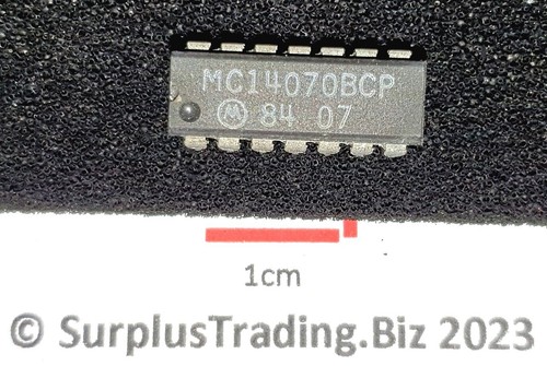 Motorola mc14070bcp quad - motorola,