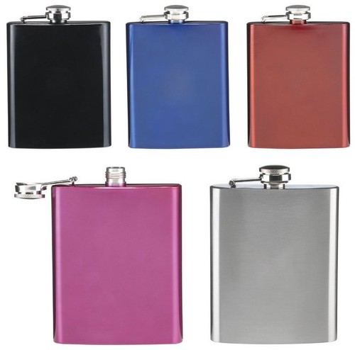 7oz stainless steel pocket - steel, hip