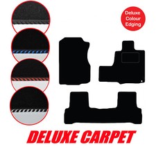 Honda CRV Auto 2006 to 2012 Tailored Car Mats Deluxe Carpet & Edgings 3 pcs 