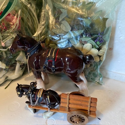 Vintage ceramic brown gloss - ,