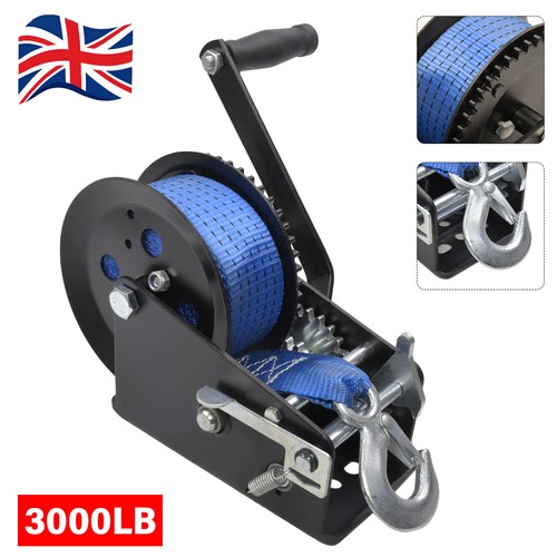 Boat trailer winch 3000lbs - winch,