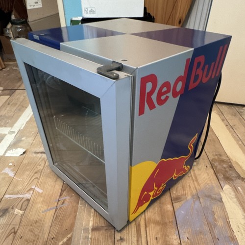 Red bull glass door - red,