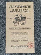 GLENMORANGIE TRADITIONAL MALT  WHISKY  VERY  RARE