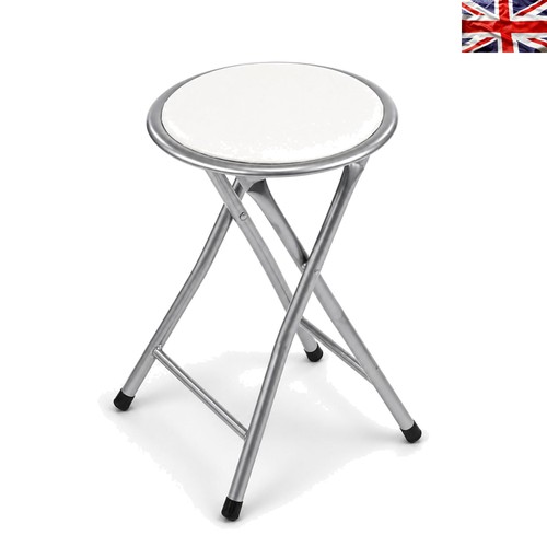 Stylish white padded folding - padded,