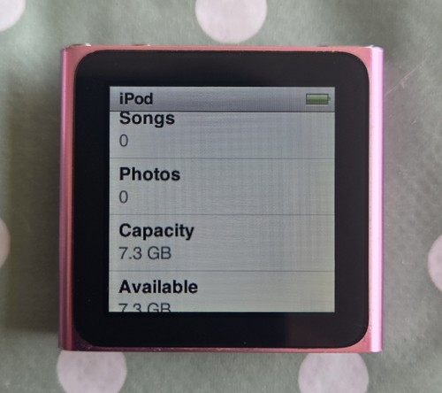 Ipod nano 6th generation - ipod,