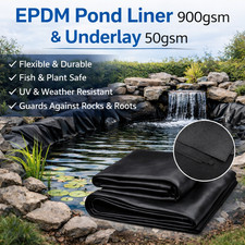 900gsm EPDM Pond Liner With