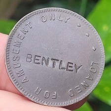 Bentley Motor Works Crewe Staff Canteen Slot Machine Token 10p 1970s Coin 