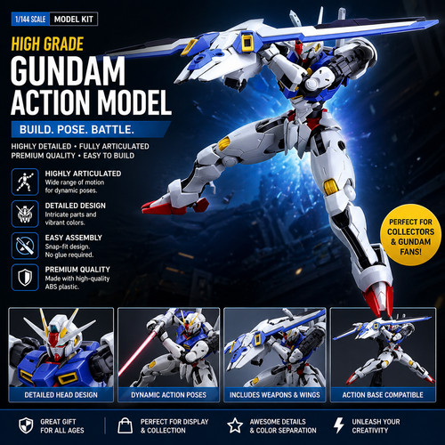 144 aerial gundam witch - hg, 1/144