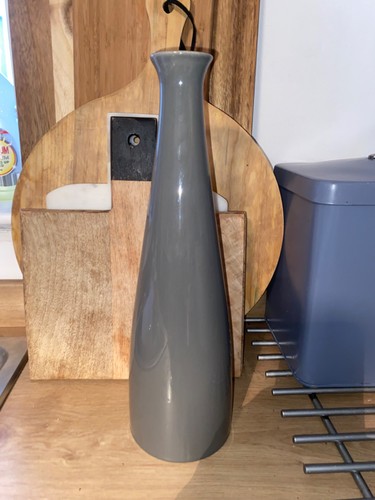Habitat tall grey art vase - habitat,