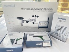 Ecowitt WIFI Weather Station HP2561 +7 inch Display + Extras