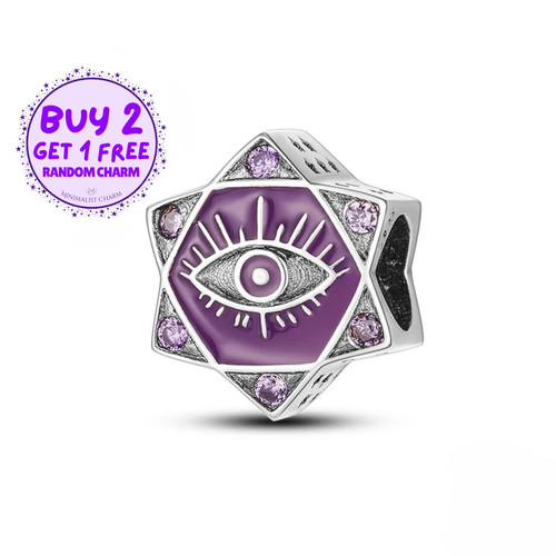 Evil six pointed - star, eye