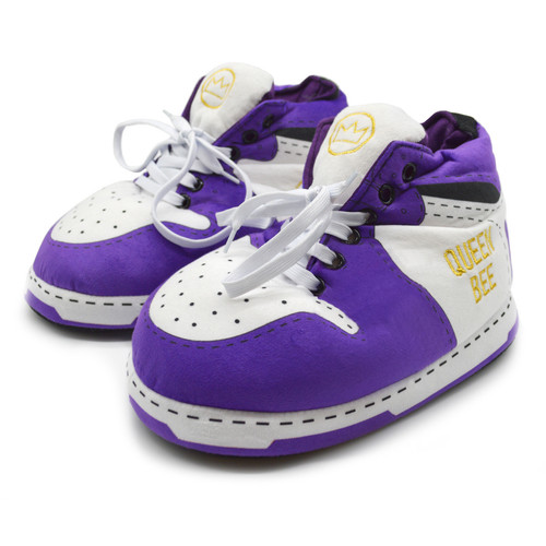 Baffies women purple queen bee - baffies,