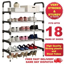 Shoe Rack 5 Tier Stand Compact