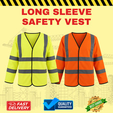 Hi Vis Jerkin Long Sleeve